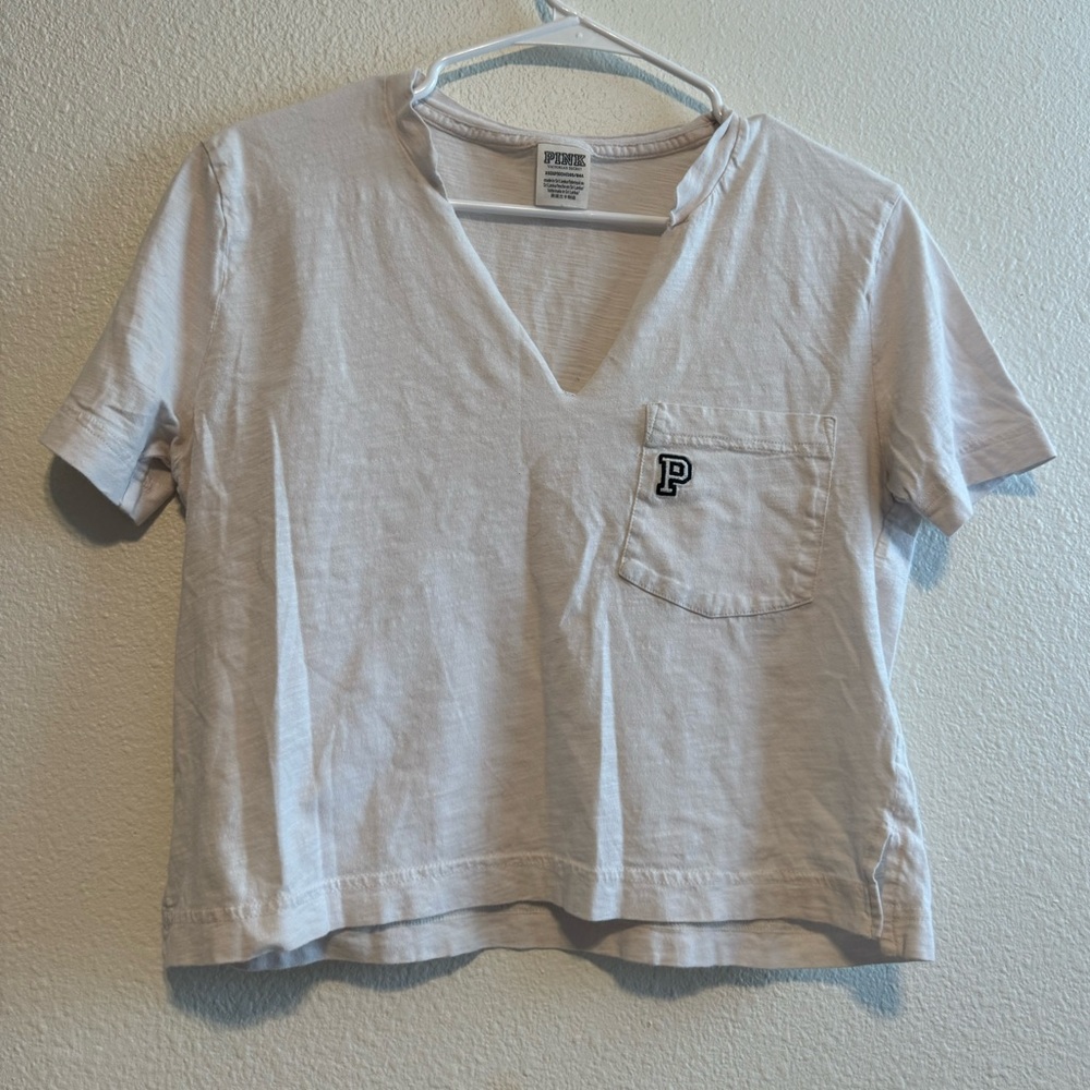 PINK Victorious Secret Cropped Tee